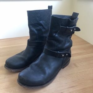 Rag & Bone Leather Moto Boots II | Size 39/US9